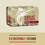 Great Northern Original Lager 24x 375ml Cans $45.00 Delivered @ Carlton & United Breweries via Lasoo (Exclude TAS)