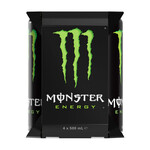 Monster Energy Drinks 4x500ml $8 (Excl. TAS) @ Coles