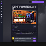 Win an RTX 4060 Gaming PC from LuckyShots + Vast.gg