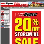 Repco 20% off Storewide Sale - This Weekend (23-24march)