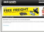 Free Freight at Dick Smith