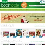 Booktopia Free Shipping to Addresses in Australia until Midnight 26/7/13 and $1 Books