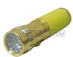 PowerFlash Mini LED Flashlight with Yellow Fluorescent Handle $1.49 Delivered (Normlly $3.99)