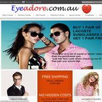 Eyewear Clearance Sale - All Frames Between $20-$80. Free Shipping. 35% Off Lenses & Coatings