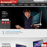 Lenovo Weekend Sale 5% - 30% off ThinkPad / ThinkCentre (Excluding New Releases)