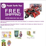 Free Delivery Australia-Wide on Toys @ Purple Turtle Toys
