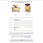 Free Dolce & Gabbana The One Fragrance Samples