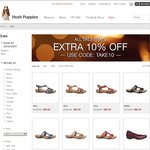 Hush Puppies Online - Extra 10% off Sale Items