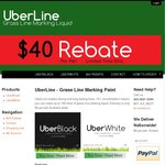 Grass Line Marking Paint 15L for $149. $40 Rebate Per Pail. $5 Delivery Nationwide. - UberLine