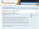 Web Hosting Sale - Double Bandwidth at Unlimited Space!