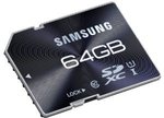 Samsung 64GB Pro SDXC ~ 80MB/s Memory Card US $49.99 from Amazon + Shipping US $7.00