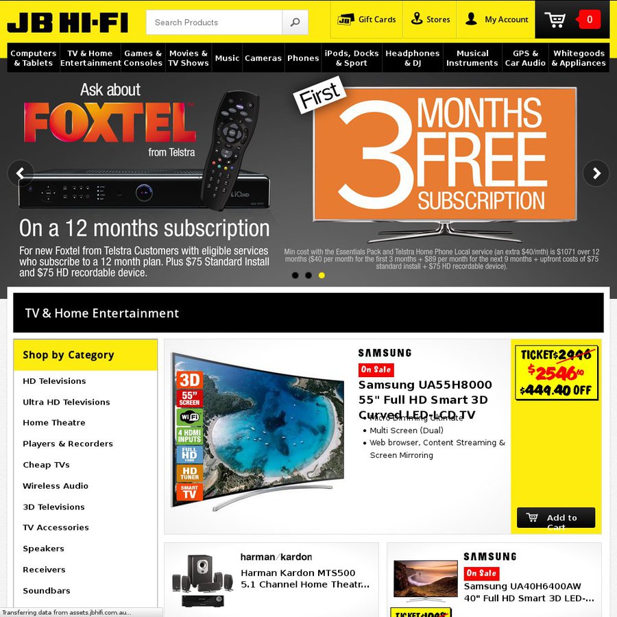 15 off TVs JB HiFi OzBargain