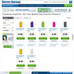 Kit Your Mobile Clip Case for iPhone 5 @Harvey Norman for $0.99 Store Pick up