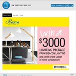 Win a Lighting Package Worth $3,000 from Becon Lighting (Enter Daily)