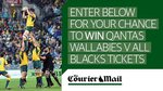 Win Gold Tickets to Wallabies v All Blacks -Courier Mail (Free Entry - QLD Only)