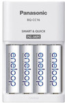 Eneloop Smart & Quick Battery Charger + 4 x AA Batteries + $10 COTD Voucher* = $39.98 Delivered