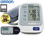 Omron Premium Automatic Blood Pressure Monitor HEM-7211 + Pedometer $80 delivered ($72 with BDAY) @ COTD