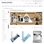 David Jones 20% Small Appliances and Floor Care