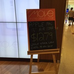 Apple MacBook Air 13" 128GB. $1279 at Move Burwood NSW