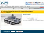 Radio Remote Control 3818 German Tiger Tank