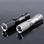 CREE XPE-Q5 600 Lumen 7W Zoomable LED Flashlight 1xAA $3.46 (US $2.59) Delivered from Banggood