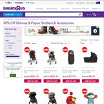 Toys R Us 40% off Mamas & Papas Strollers
