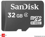 32GB SanDisk Class 4 MicroSD $9.95 + Shipping ($3.95 to Sydney) @ Shopping Square
