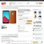 LG G4 32GB H815 Leather Brown Unlocked $649 Delivered @ Topbuy