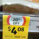 20% off Alpine Breads Sour Rye Sourdough Bread (FODMAP Friendly) 640g $4.08 @ Coles [In-Store, VIC]