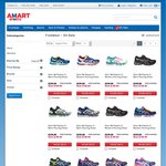 ASICS, Nike, New Balance, Mizuno, Reebok Footwear, $69.99-$189.99 @ Amarts Sports, Free Freight*