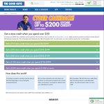 The Good Guys Click Frenzy - Receive up to $200 Store Credit
