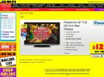 JB Hi-Fi - Panasonic 42'' FullHD G10 Plasma for $1291 (Free Shipping + Blu-Ray Player)