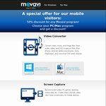 Movavi Video Suite 50% off When Purchased through Mobile Site $29.97 (Normally $59.95) PC Only