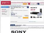 Sony USB Media Player (SMPU10) - $69 with free delivery @ GraysOnline