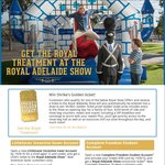 [SA] Apply Bank Account / CC to Receive Tickets to Royal Adelaide Show + $10-$200 in BankSA