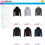 DealsDirect - Slazenger Hoodies under $20 Fleece and T Shirts under $15 + Delivery
