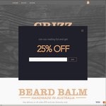Grizz Beard Balm (100g) - Subscribe and Get 25% off Your Order 