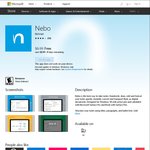 [PC] Nebo $0 (Was $8.99) @ Windows Store
