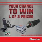 Win a Snap-on Racing Simulator or Other Prizes [Purchase a Specially Marked Product from a Snap-on Tools Mobile Store]