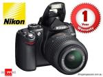 Nikon D5000 Kit (18-55mm & 55-200m VR) Digital SLR Camera  $999 Free Shipping