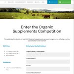 Win 1 of 3 Prizes (Includes BLM Organic Livestock Supplements) [Open to Livestock Farmers]