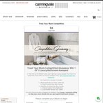 Win 1 of 5 Luxury Bathroom Hampers from Canningvale