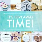 Win 100 Personalised Wedding Favour Tin Candles with Wood Wicks for Your Wedding Worth $450