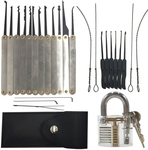 Transparent Practice Padlocks & Key Extractors with 22pcs Lock Pick Kit $11.39 US (~$15.40 AU) Shipped @ Tmart