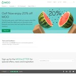 20% off Storewide from MOO