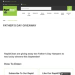 Win 1 of 2 Father's Day Hampers Worth $1,500 from Rapid Group