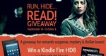 Win a Kindle Fire HD8 Tablet w/ 80 Romance eBooks or 1 of 2 US$25 Amazon GiftCards from Run, Hide...Read!