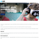 Win 1 of 4 Swans360 VR Experiences (Sydney Swans v Fremantle) for 2 from QBE
