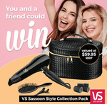 Win 1 of 2 VS Sassoon Style Collection Kits Worth $59.95 from Stan Cash