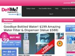 $199 Amazing Water Filter & Dispenser (Value $588)